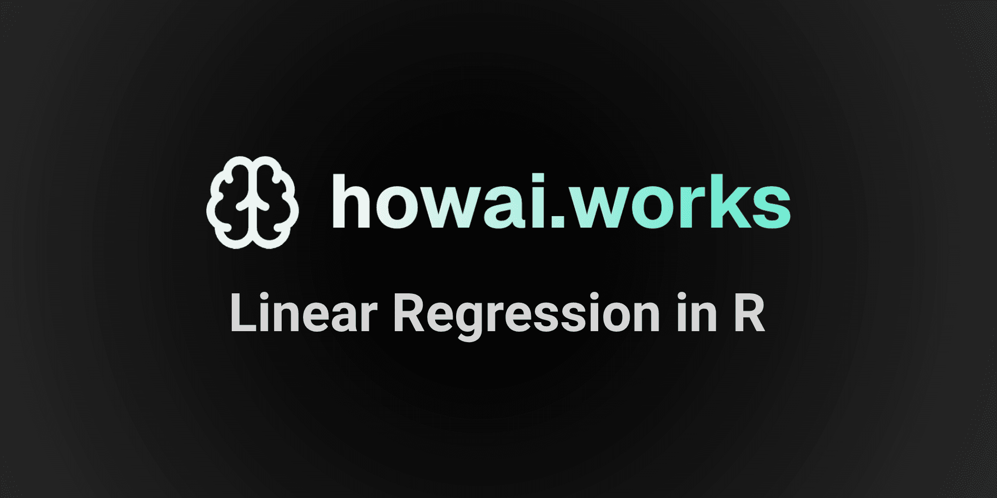 Linear Regression in R